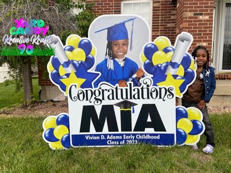 Custom Graduation Yard Sign – shopkreativekrafts