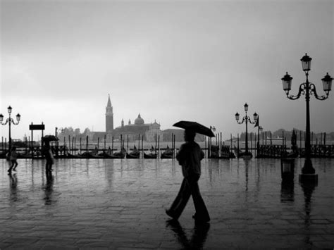 Rainy Day Black & White Photography