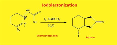 Iodolactonization: Mechanism, examples, useful application - Chemistry ...