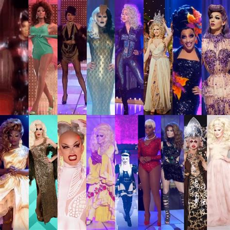 All of the RuPaul’s Drag Race winners circle crowning looks. Which one is your fave and why ...