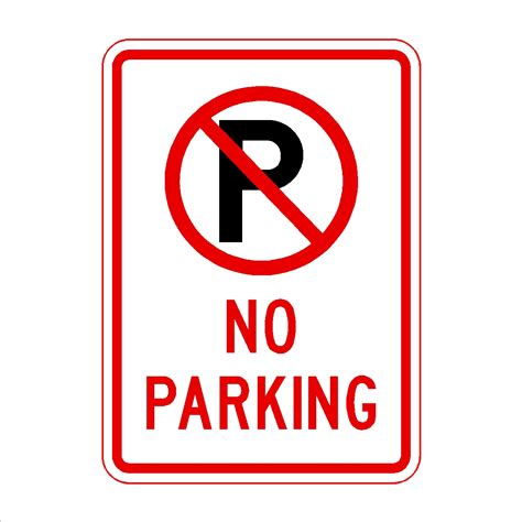 No Parking (Symbol) - Print Plus Designz