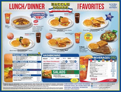 Waffle House Jacksonville Nc Menu