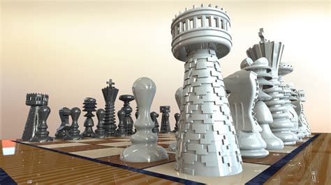 Chess Pieces Design