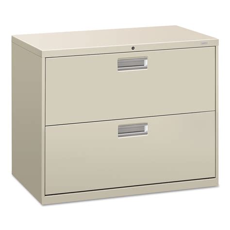 HON 2 Drawers Lateral Lockable Filing Cabinet, Gray - Walmart.com ...