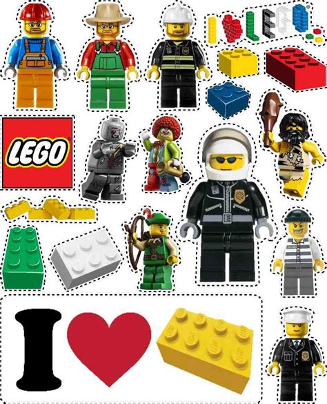 LEGOcustomstickerpage | Lego stickers, Lego birthday, Lego birthday party