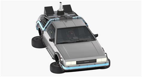 DeLorean Flying