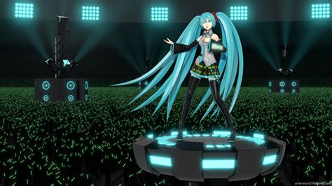 Hatsune Miku in concert - Finished Projects - Blender Artists Community