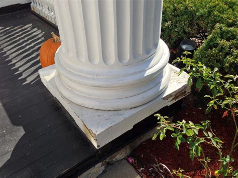 Replacement Columns for Porches | Base Replacement