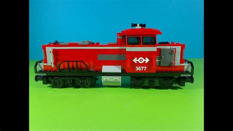 LEGO RED CARGO TRAIN 3677 - YouTube