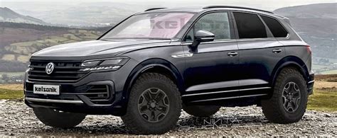 Volkswagen Touareg “Offroad Edition” Looks Like It’s Ready to Climb Everest - autoevolution