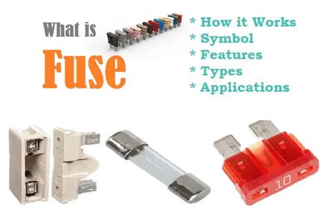 What is Fuse - Symbols, Features, Types, Applications & Advantages