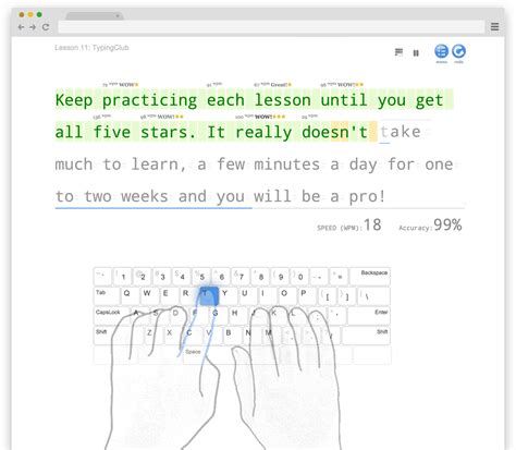 Learn Touch Typing Free - TypingClub