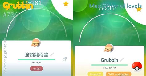 Grubbin max CP for all levels - Pokemon Go