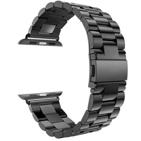 Black Stainless Steel Band for Apple Watch - Apple Watch Straps Australia - Sydney