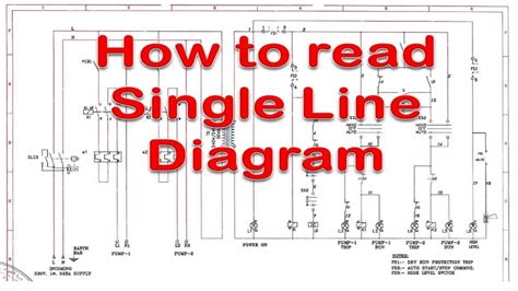 How To Read Single Line Diagrams Electrical