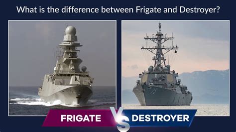 VIDEO: What are the differences between a frigate and a destroyer ...