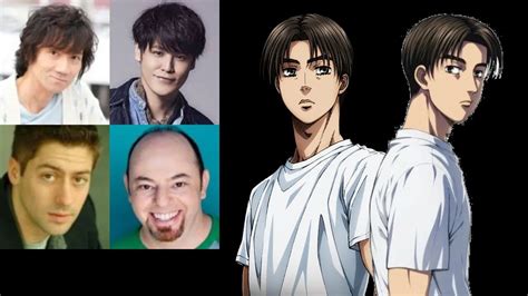 Anime Voice Comparison - Takumi Fujiwara (Initial D)