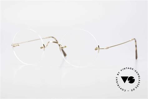 Glasses Lunor Classic Round GP Steve Jobs Glasses Rimless