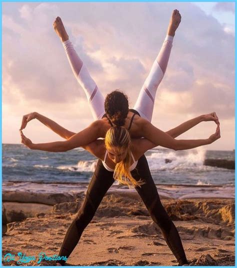 Couple Yoga Poses - AllYogaPositions.com