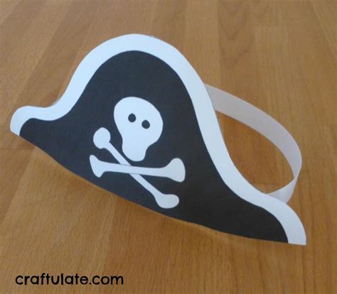 Printable Pirate Hat Template