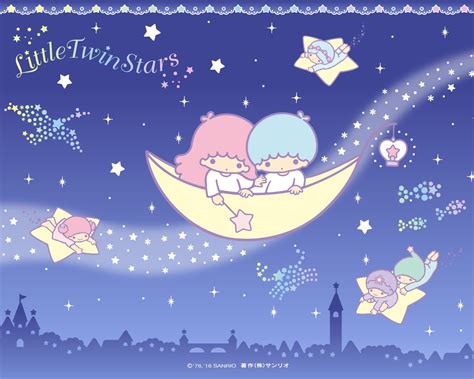 Little twin stars, Sanrio wallpaper, Star wallpaper