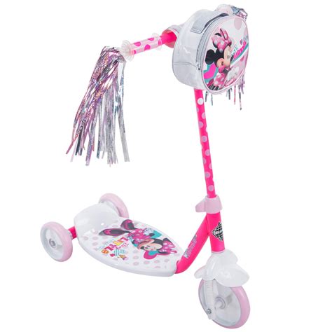 Huffy Disney Minnie Girls' 3-Wheel Pink Kick Scooters, - Walmart.com