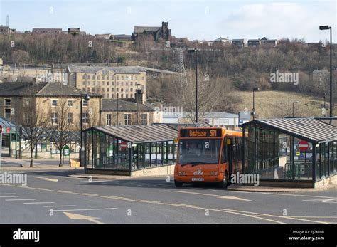 Halifax bus station, Calderdale, West Yorkshire, UK Stock Photo - Alamy