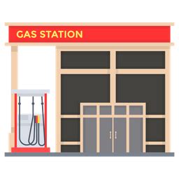 Gas Station Icon Transparent Png Download