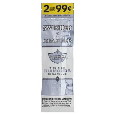 Swisher Sweets Diamonds Cigarillos, 2 ct - Kroger