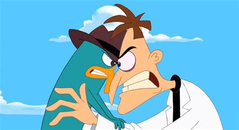 Image - Perry and Doofenshmirtz - Head to head.jpg | Phineas and Ferb Wiki | Fandom powered by Wikia