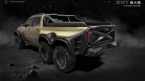 Mercedes-Benz X-Class 6x6 Pickup Truck Incoming - autoevolution