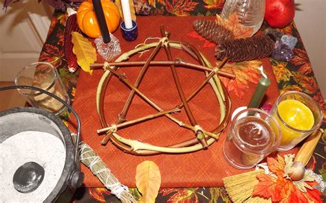 My Mabon Altar by GrannyE on DeviantArt