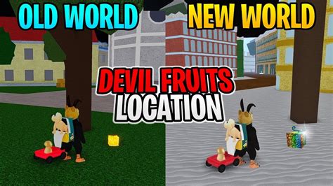 Blox fruits map old world