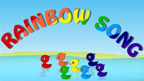 Sing A Rainbow 7 Colours Of A Rainbow English Songs