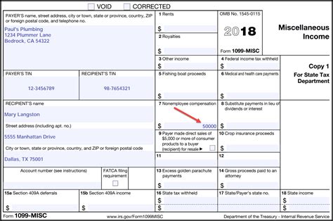 Free Printable 1099 Form - Free Printable