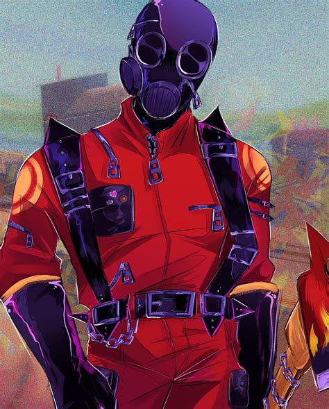 Finally made Pyro fanart🔥 : r/tf2