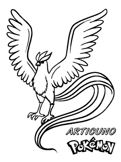 32+ articuno pokemon coloring pages - ArmenAoibhin