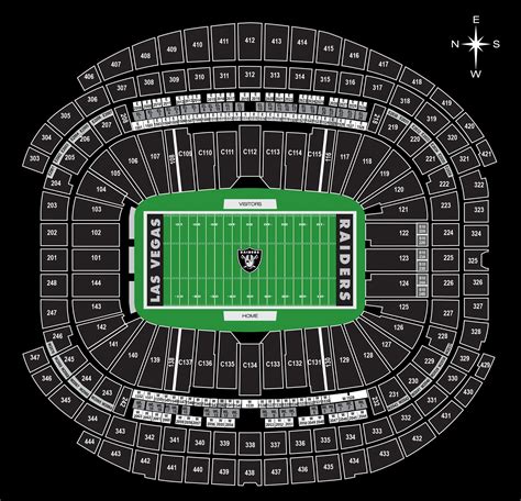 Seating Charts | Allegiant Stadium