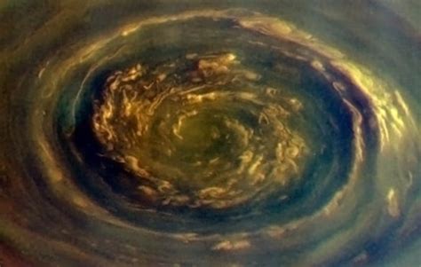 New Close Up Images Of Saturn's Polar Vortex | The Mary Sue