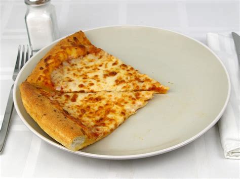 Calories in 2 slice(s) of Pizza - Cheese - Large 14".