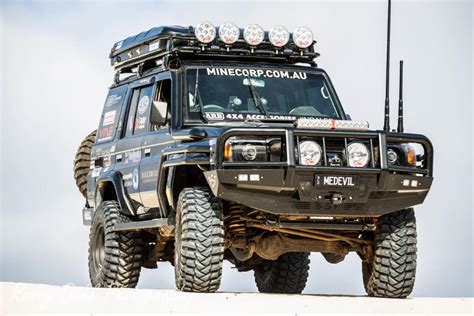 76 series Landcruiser, Modified.