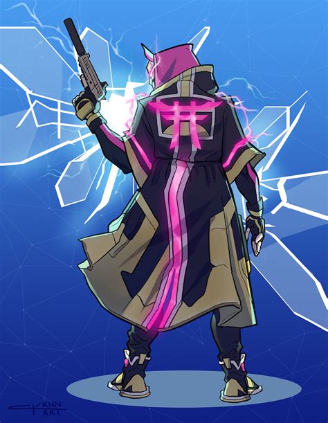 ArtStation - Fortnite Drift fanart