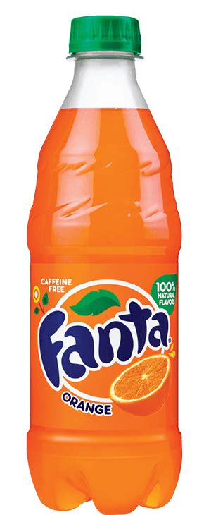 Bouteille de Fanta Orange PNG transparents - StickPNG