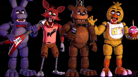 FNAF: The Original Crew by Thrakirzod on DeviantArt