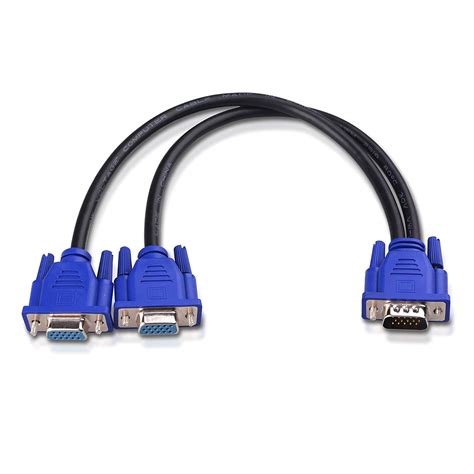 Buy Cable Matters 1ft Full HD 1080P VGA Splitter Cable (VGA Y Cable ...