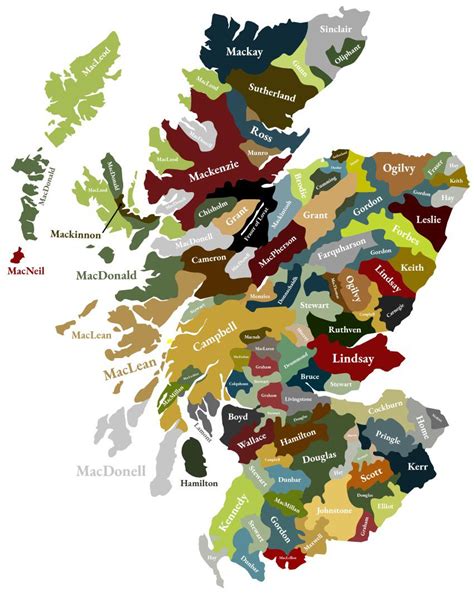 Scotland Map - Compact Scotland Map A1 Size - This scotland map by ...