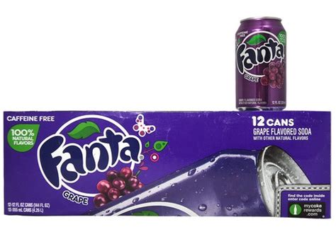 12 Pk Fanta Grape Soda - Soda Emporium