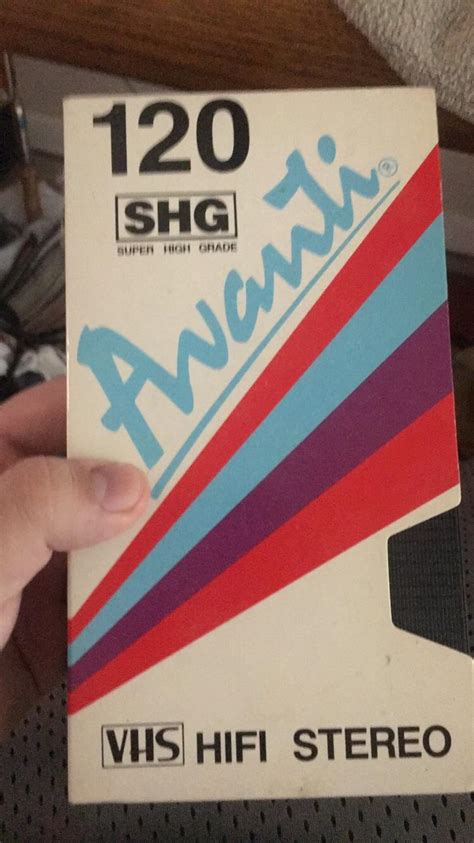 A very aesthetic VHS box I found at my Papa's apartment : r ...