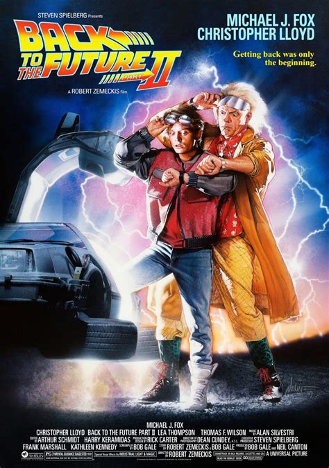 Back to the Future Movie Poster - Classic 80's Vintage Poster