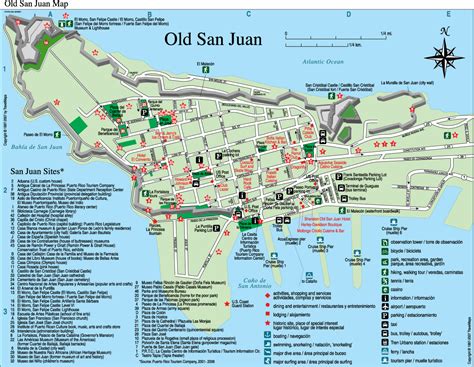 San Juan Map Tourist Attractions - TravelsFinders.Com